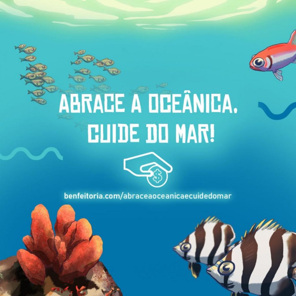 Pense Estamos No Ar Com A Campanha Abrace A Oce Nica Cuide Do Mar Pense Numa Not Cia