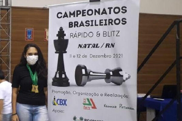 Diarista potiguar realiza sonho ao disputar Mundial de Xadrez na